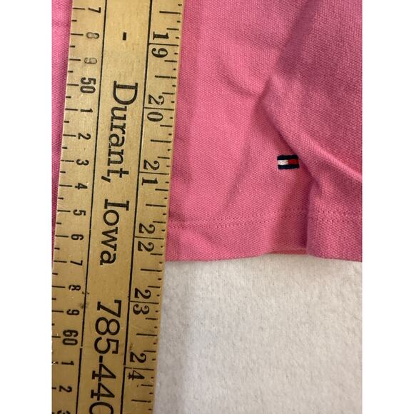 Tommy Hilfiger Y2K Large S Retro Colorblock Preppy Tenniscore Polo Tank Collar‎ - Picture 4 of 11